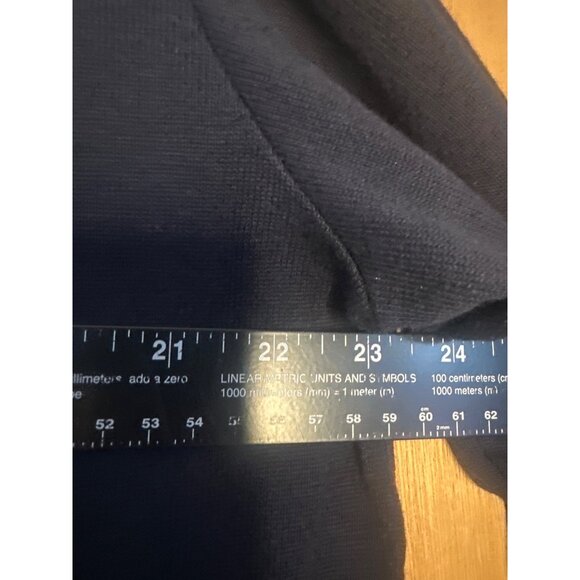 Navy Blue Women’s XL Cardigan Sweater Button Front Preppy Chic Layering - Picture 6 of 7